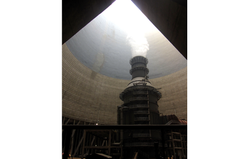 中国宝鸡2×600MW超临界发电机组 烟塔合一项目